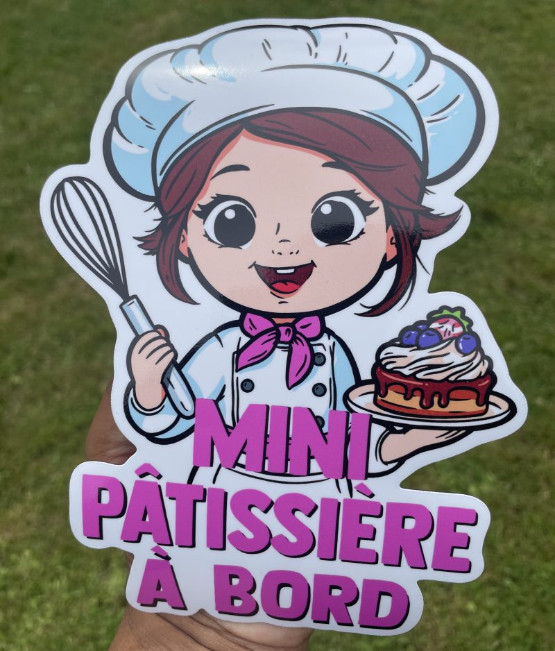 mini pâtissière à bord